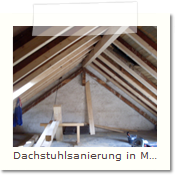 Dachstuhlsanierung in München-Aubing