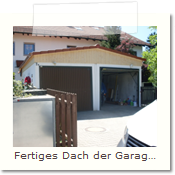 Fertiges Dach der Garagen in aubing am Bv. Grunert und S (1)